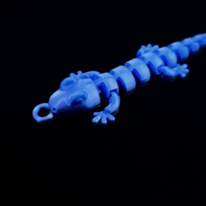 Brelok Ruchoma Jaszczurka - Druk 3D - Flexi