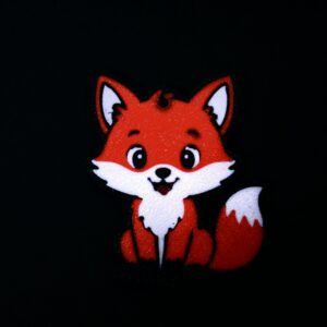 Sprytny wybór! Brelok Słodki Lisek 3D 🦊✨