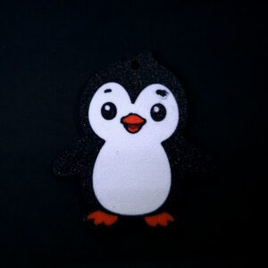Przełam lody! Brelok Wesoły Pingwinek 3D 🐧✨